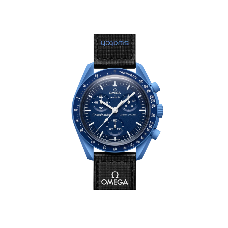 Omega Swatch MISSION TO NEPTUNE SO33N100