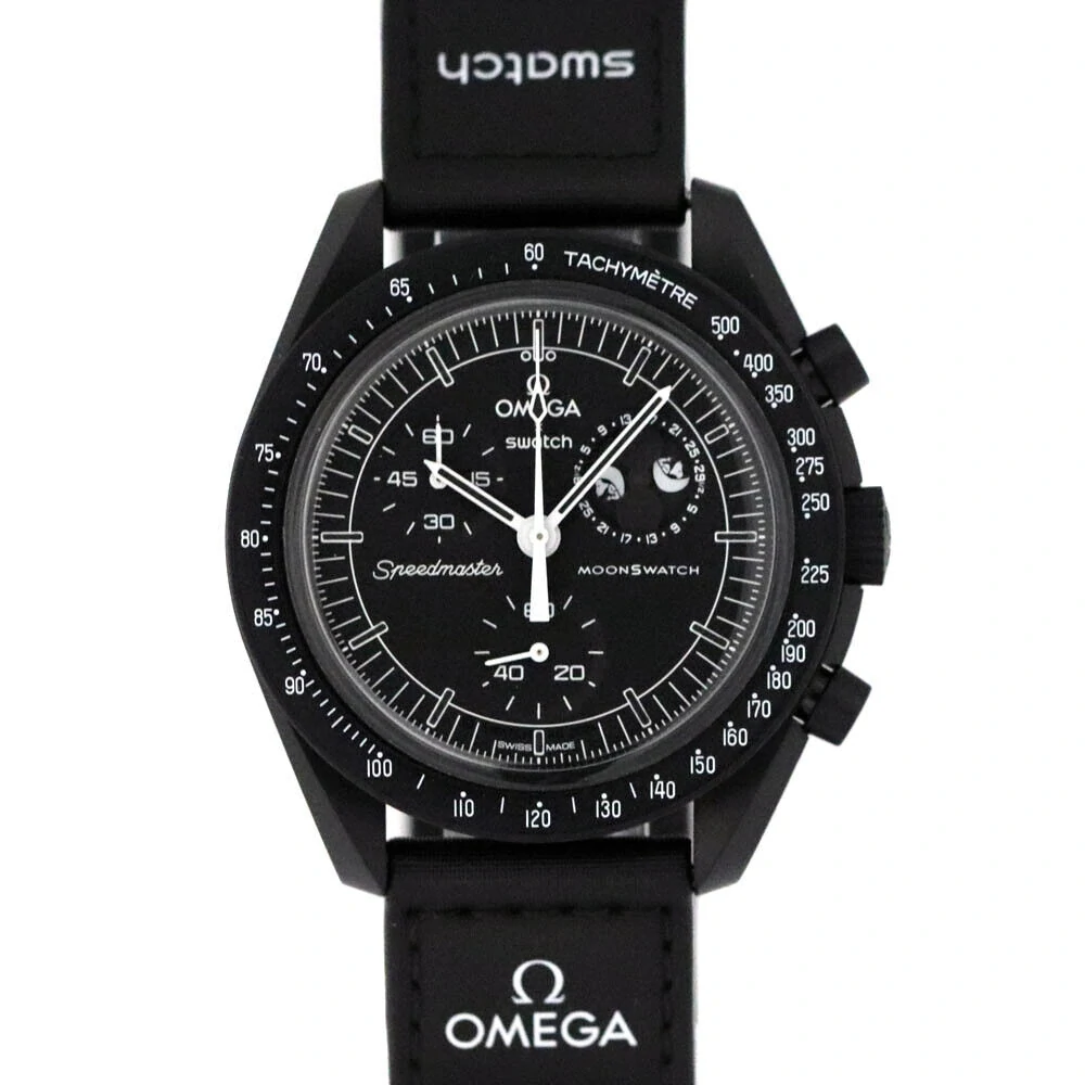 Omega Swatch MISSION TO THE MOONPHASE SO33B700
