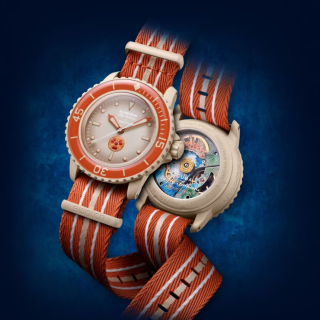 Blancpain x Swatch Bioceramic Scuba Fifty ARCTIC OCEAN SO35N100