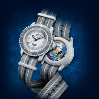 Blancpain x Swatch Bioceramic Scuba Fifty ANTARCTIC OCEAN SO35S100