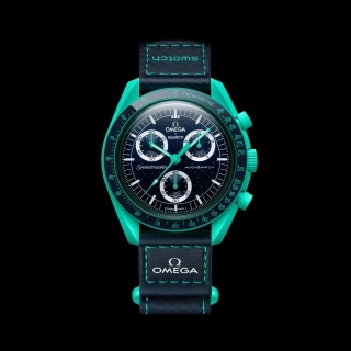 Omega Swatch MISSION ON EARTH - POLAR LIGHTS SO33L103