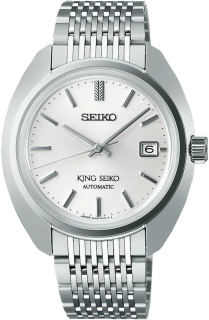Pánské hodinky Seiko King Seiko ‘Metropolis Silver’ 6L 1969 Re-Interpretation SJE109J1