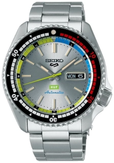 Pánské hodinky Seiko 5 Sports SRPL33K1 x HUF Limited Edition