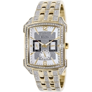 Bulova Crystal 98C109 Silver