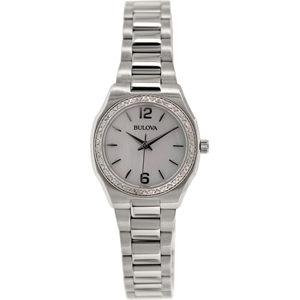 Bulova Diamond 96R199 Silver