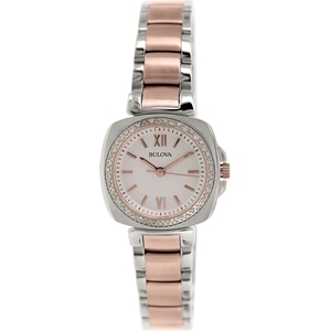 Bulova Diamond 98R206 Rose Gold