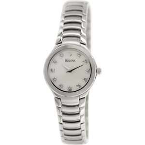 Bulova Dress 96P20 Silver