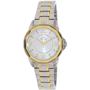 Bulova Dress 98L166 Silver